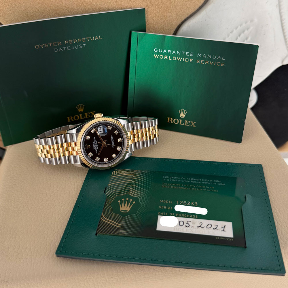Rolex Datejust Diamonds Dial 126233 1