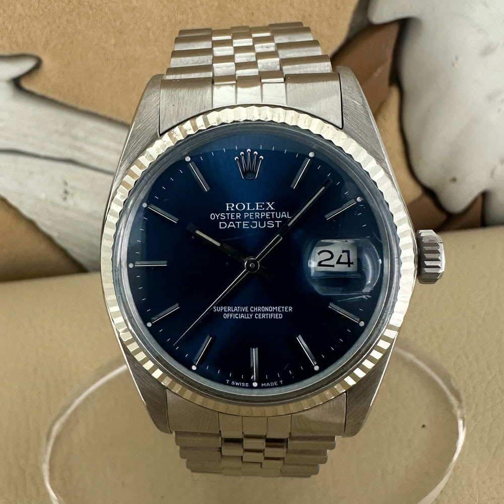 Rolex Datejust Blue 16014 0