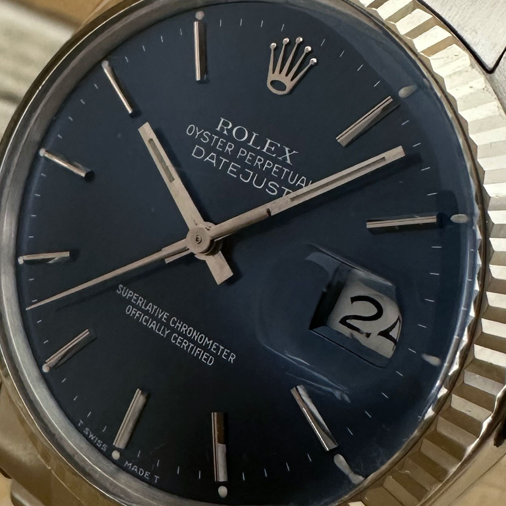 Rolex Datejust Blue 16014 4