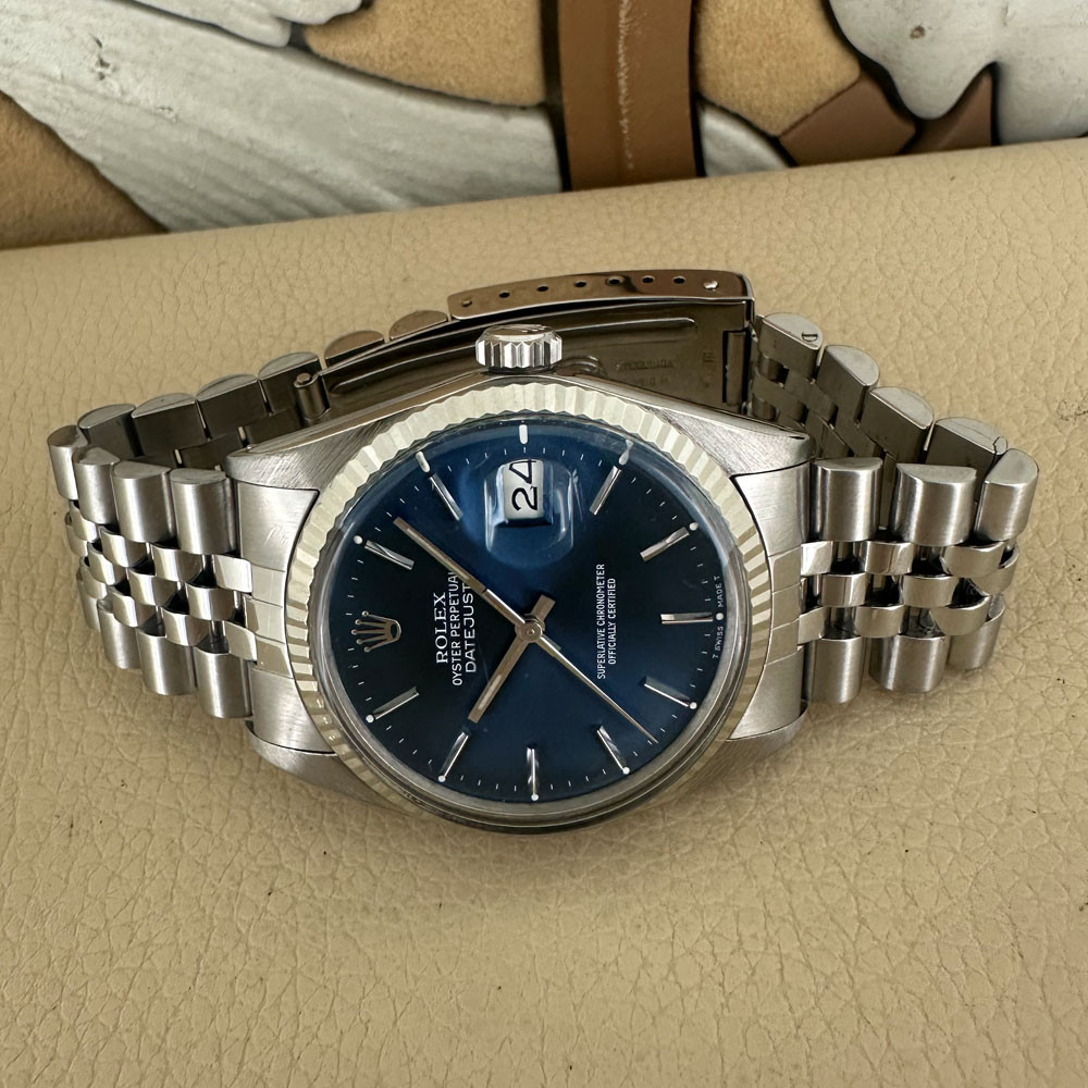 Rolex Datejust Blue 16014 6
