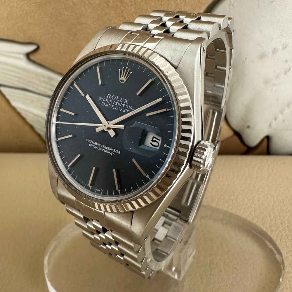 Rolex Datejust Blue 16014 2