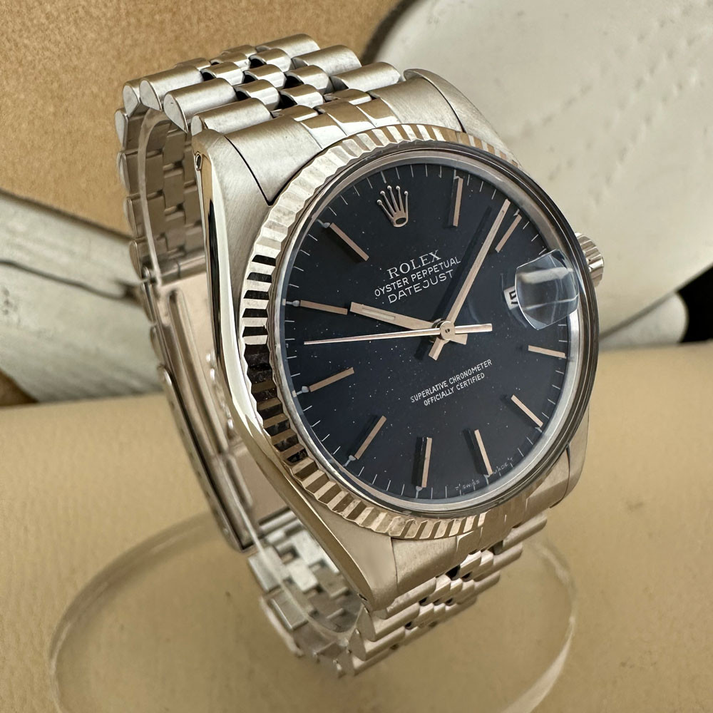 Rolex Datejust Blue 16014 3