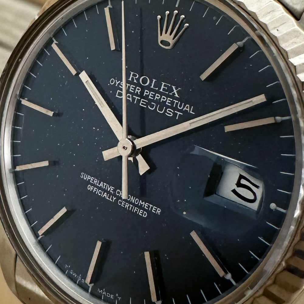 Rolex Datejust Blue 16014 5