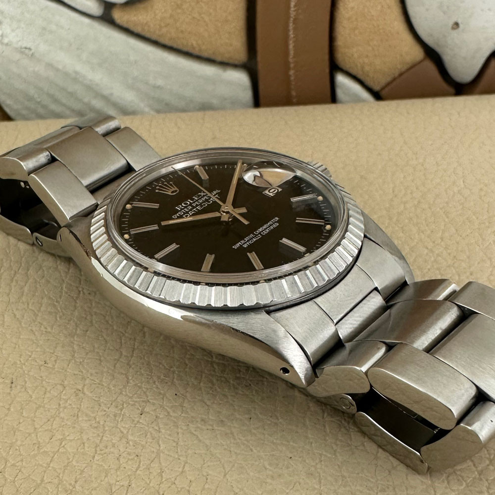 Rolex Datejust Black Dial 16030 12