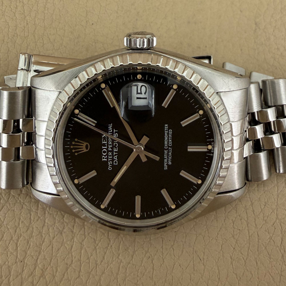 Rolex Datejust Black Dial 16030 14