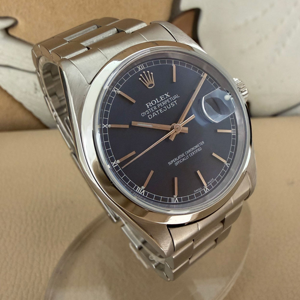 Rolex Datejust Blue 16200 2
