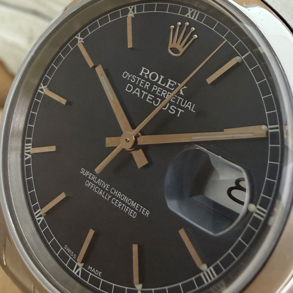 Rolex Datejust Blue 16200 4