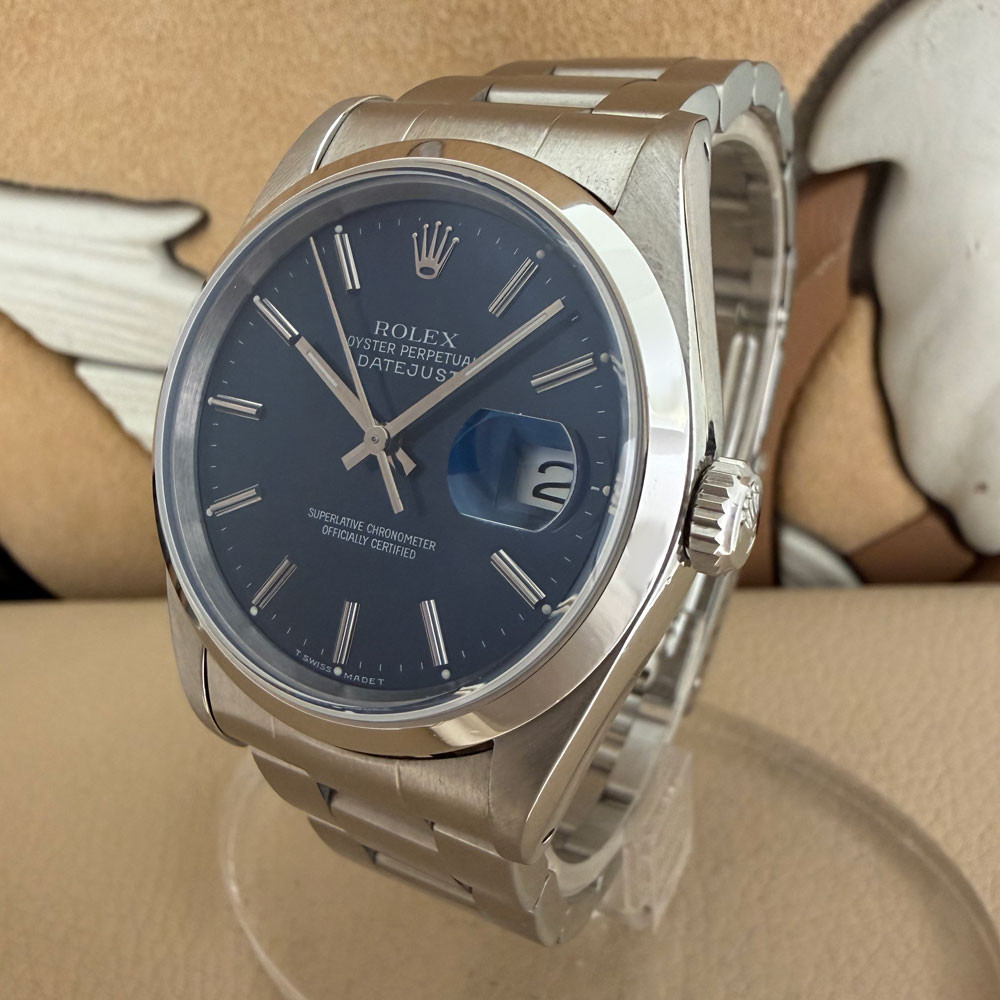 Rolex Datejust Blue 16200 2