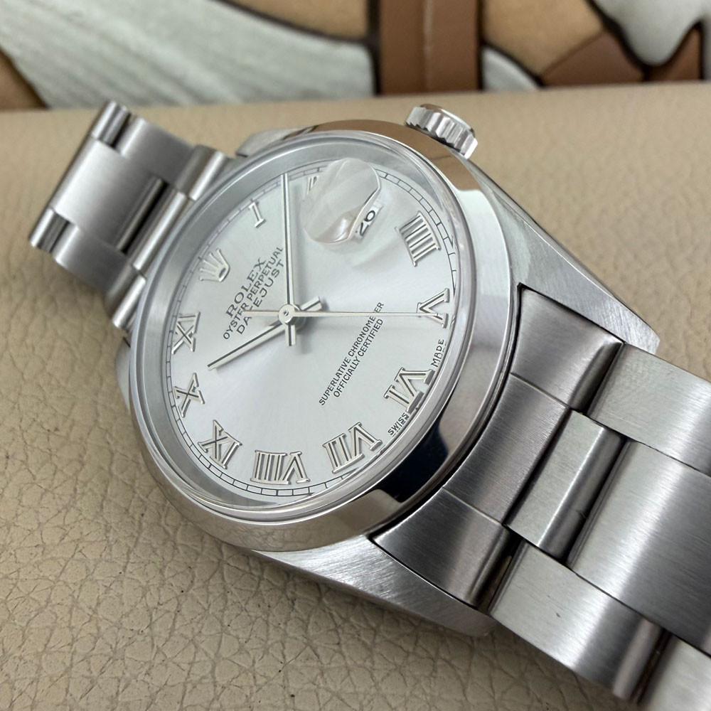 Rolex Datejust Silver Dial 16200 14