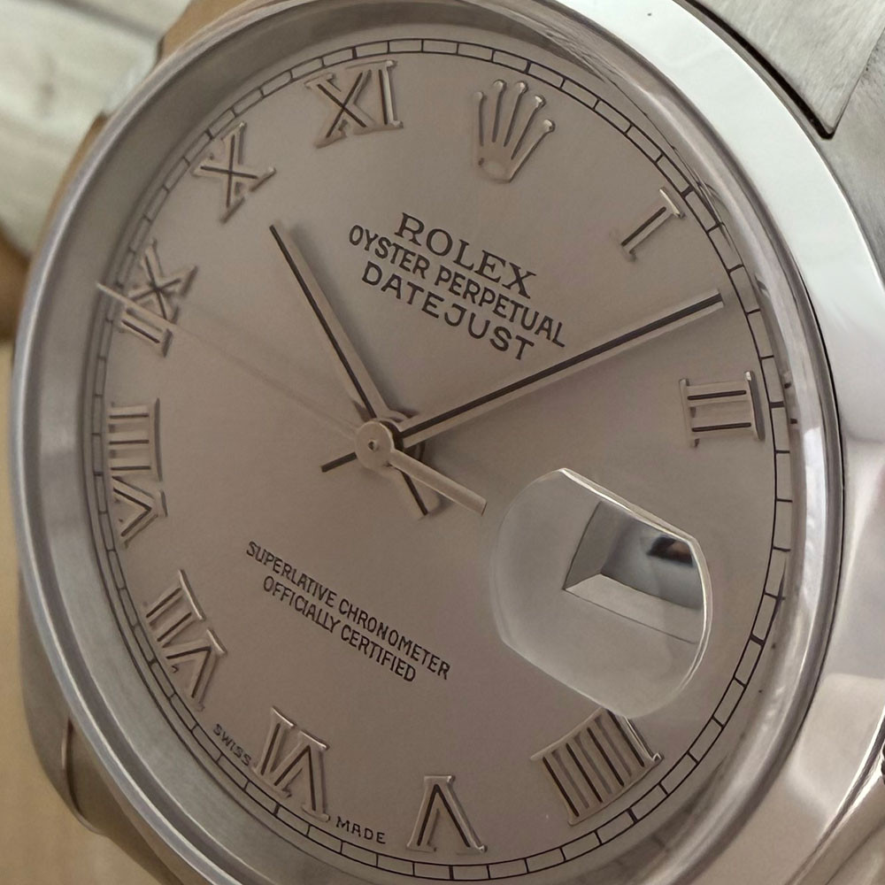 Rolex Datejust Silver Dial 16200 5