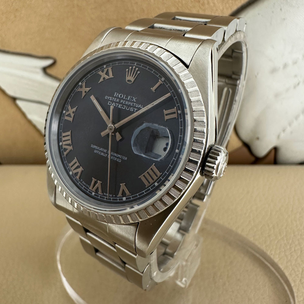 Rolex Datejust Blue 16220 1