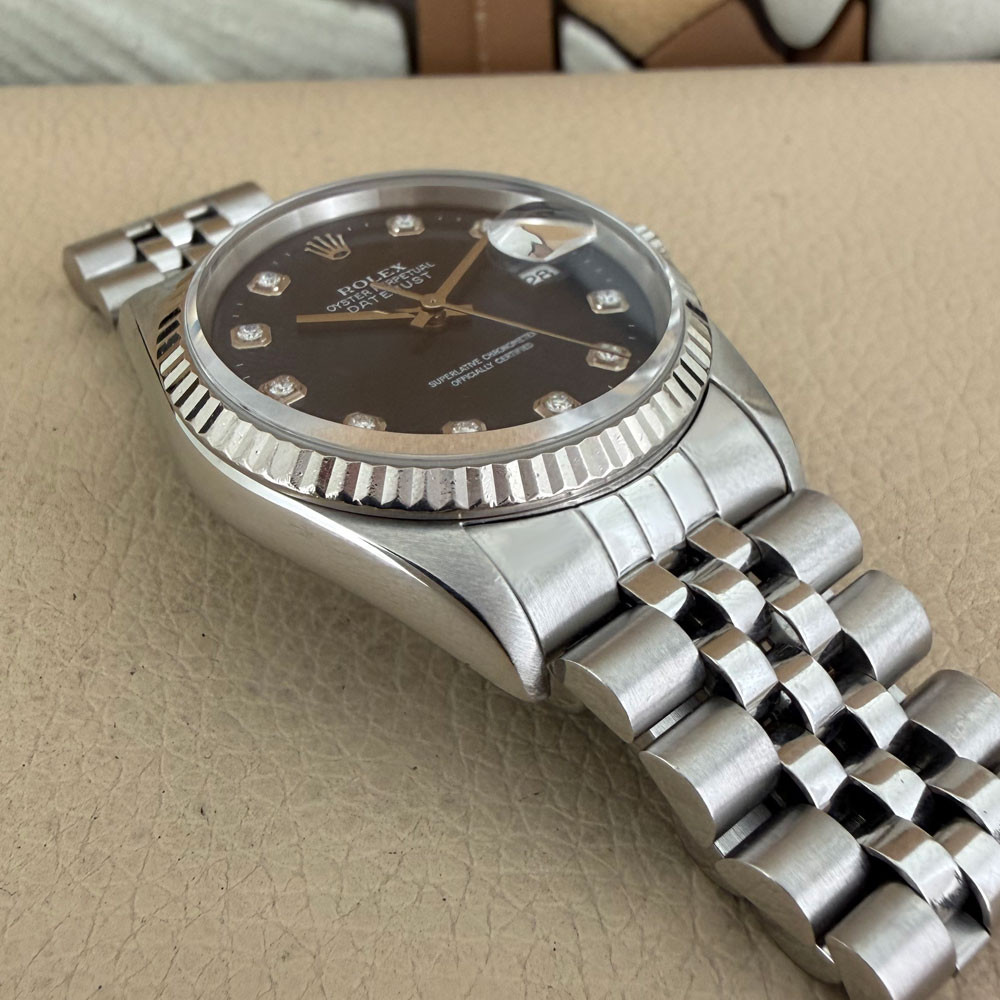 Rolex Datejust Diamonds Dial 16234 12