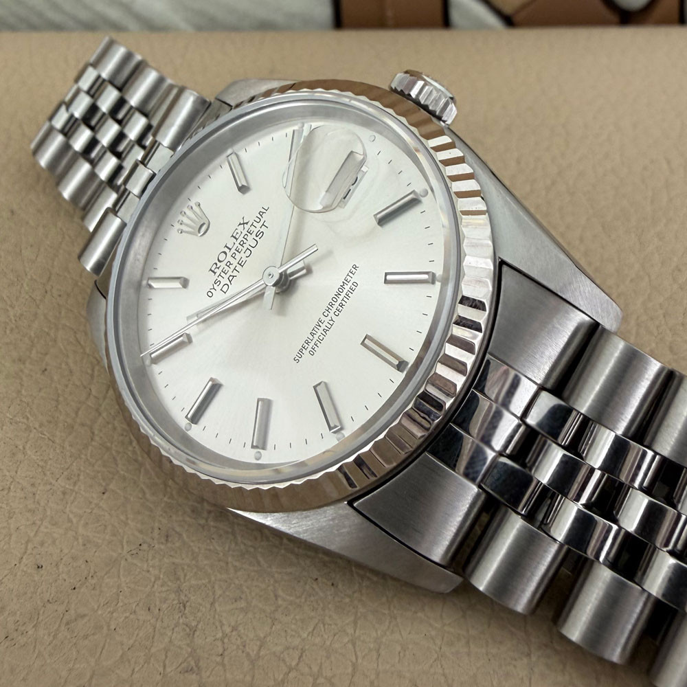 Rolex Datejust Silver Dial 16234 13