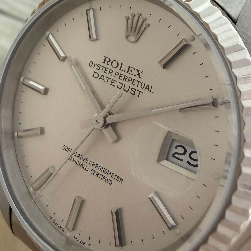 Rolex Datejust Silver Dial 16234 4