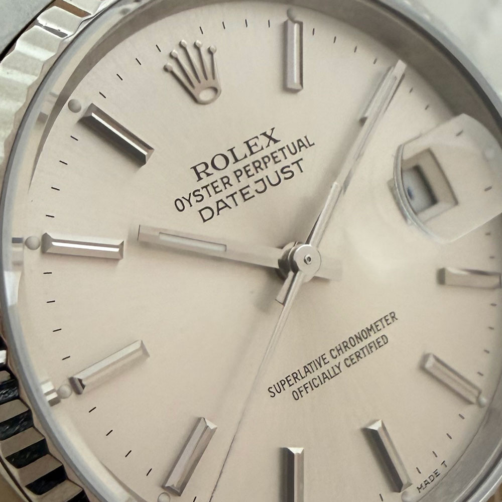 Rolex Datejust Silver Dial 16234 5