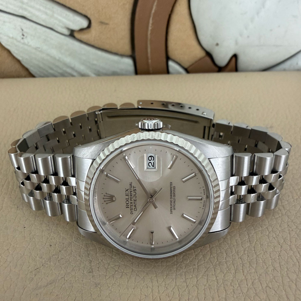 Rolex Datejust Silver Dial 16234 6