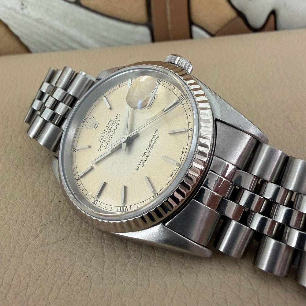 Rolex Datejust Silver Dial 16234 12