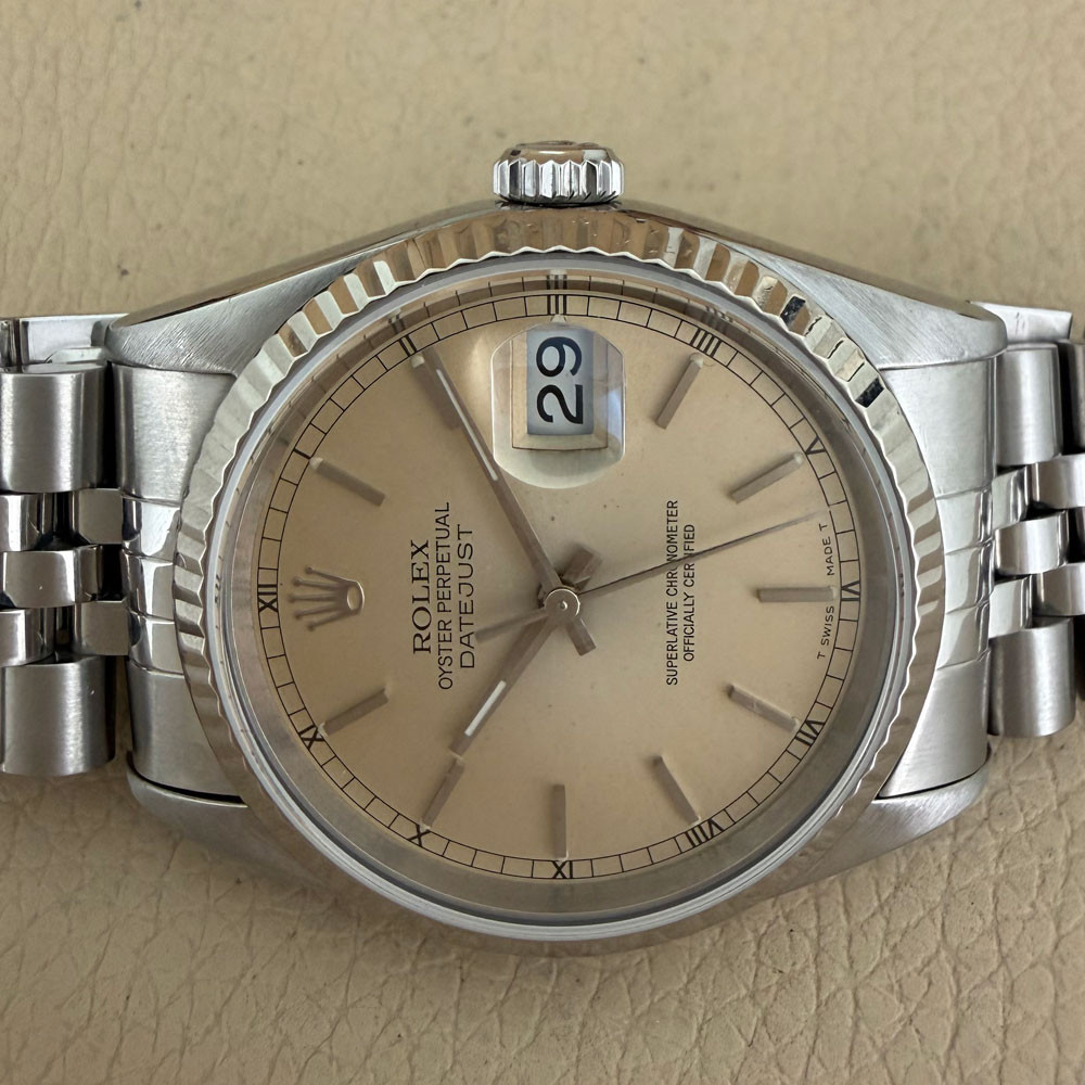 Rolex Datejust Silver Dial 16234 13