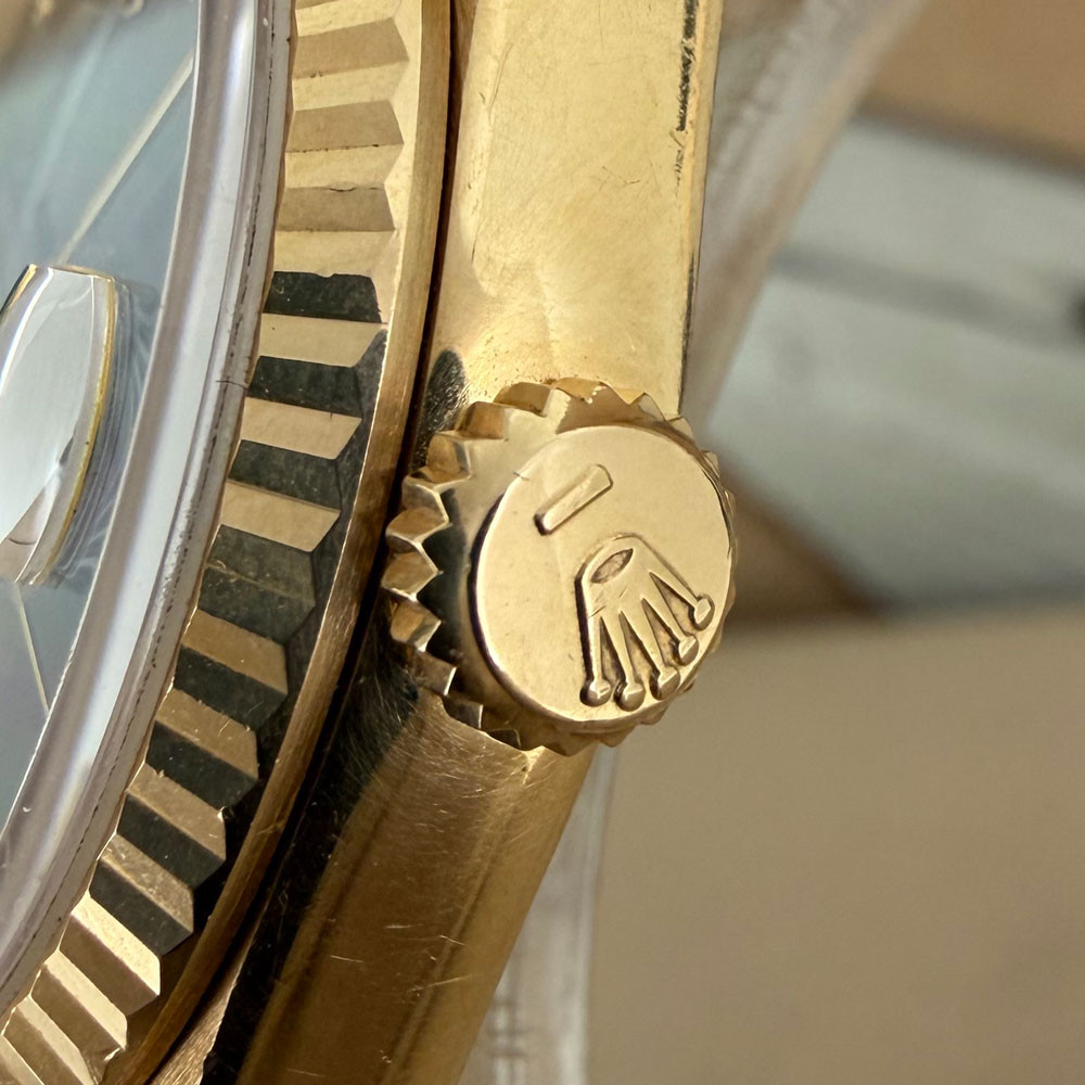 Rolex Datejust Blue Vignette Diamonds Dial 16238 3