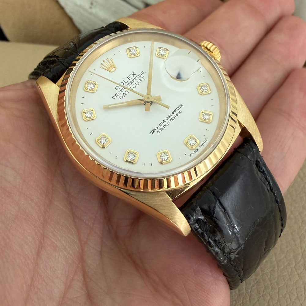 Rolex Datejust Diamonds Dial 16238 9
