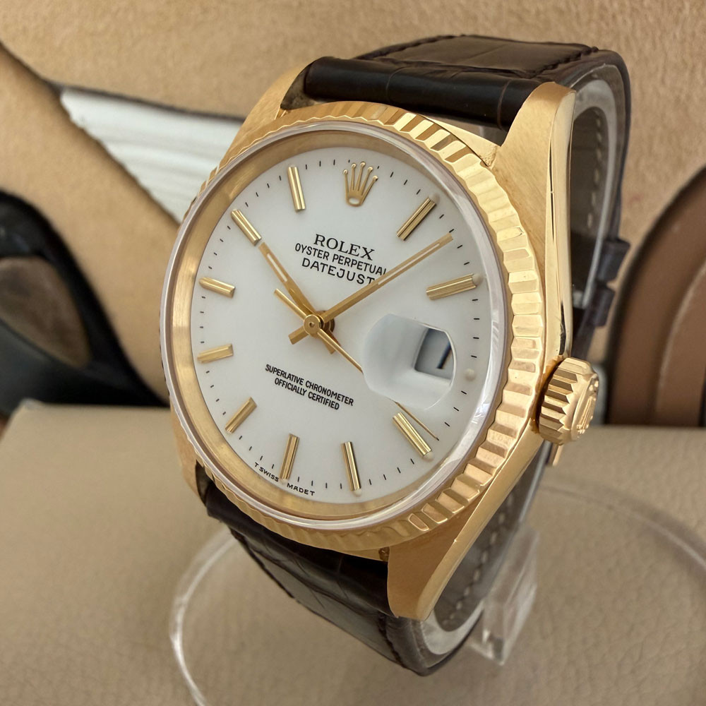 Rolex Datejust Pre Owned Cerificate 16238 2