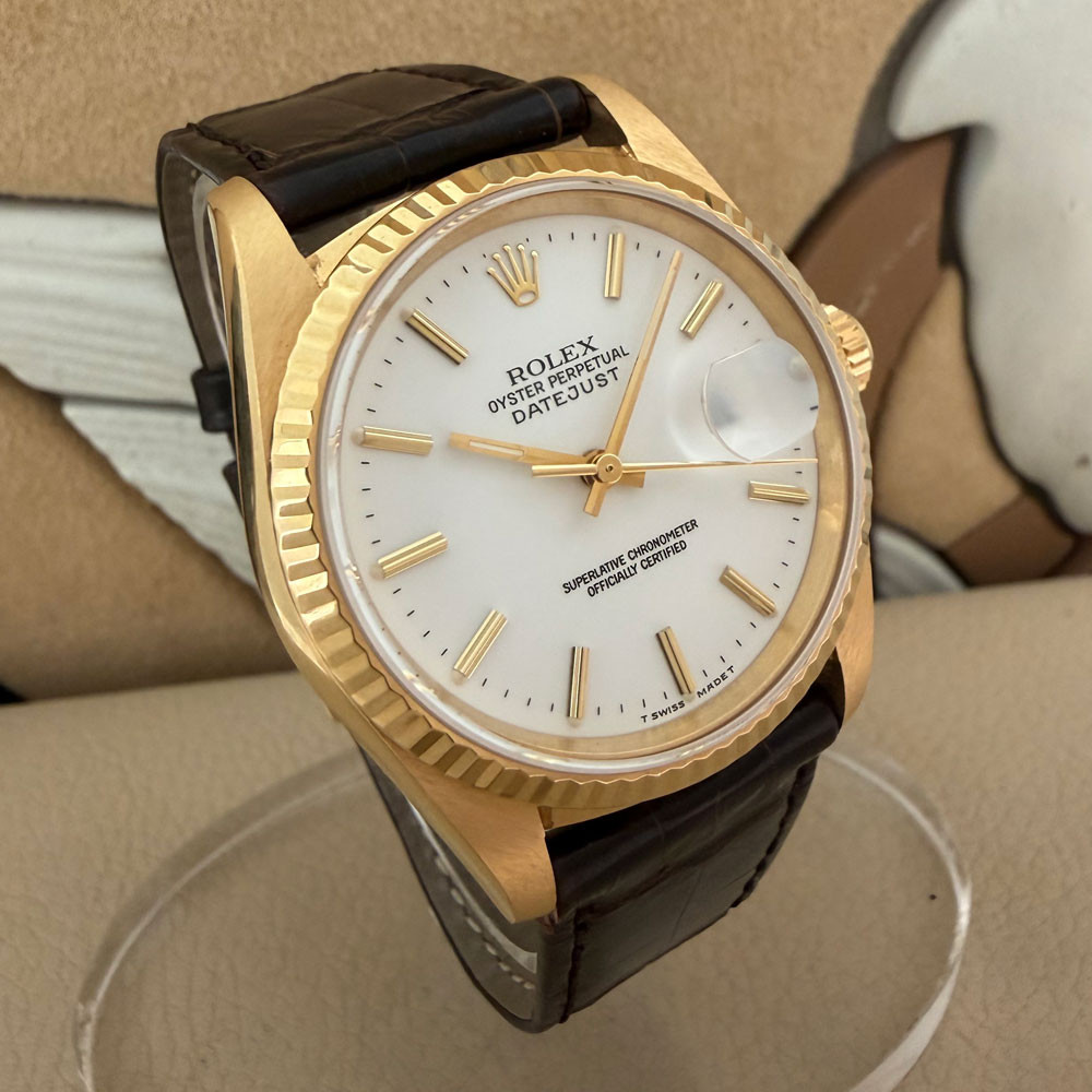 Rolex Datejust Pre Owned Cerificate 16238 3