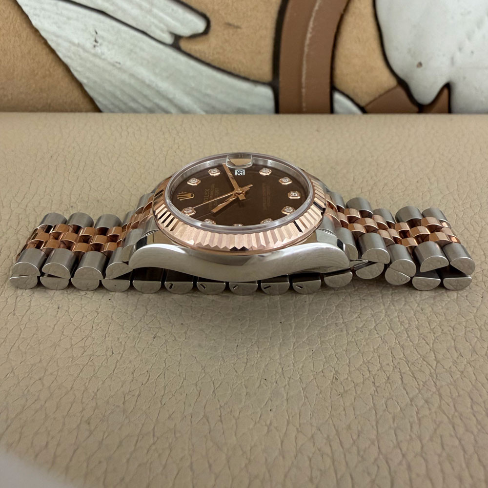 Rolex Datejust Chocolate Diamonds 278271 12