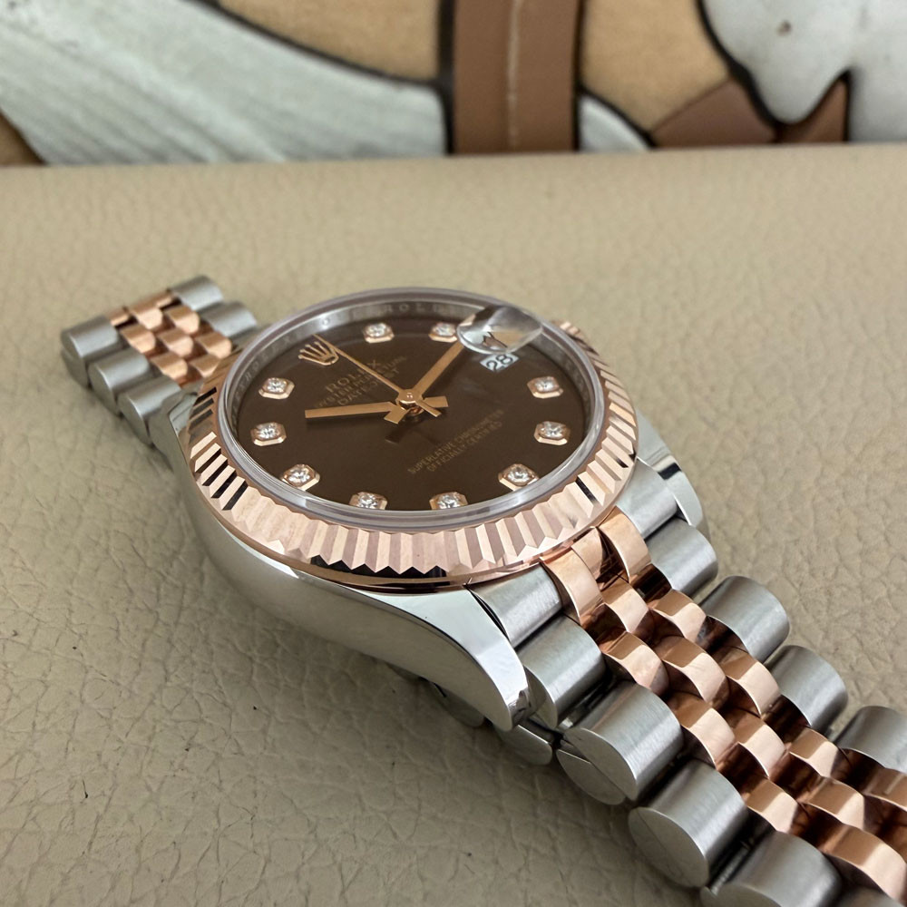 Rolex Datejust Chocolate Diamonds 278271 13