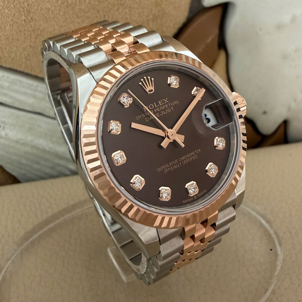 Rolex Datejust Chocolate Diamonds 278271 3