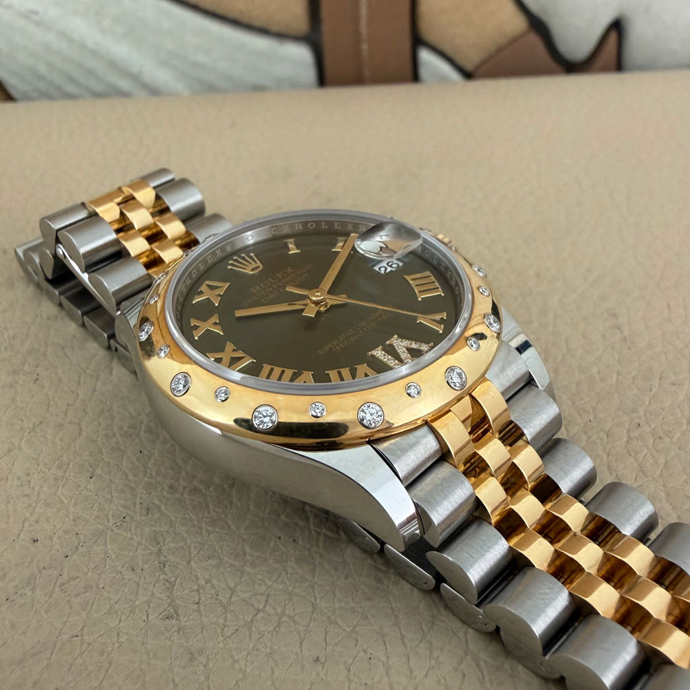Rolex Datejust Green Diamond Jubilee 278343RBR 13