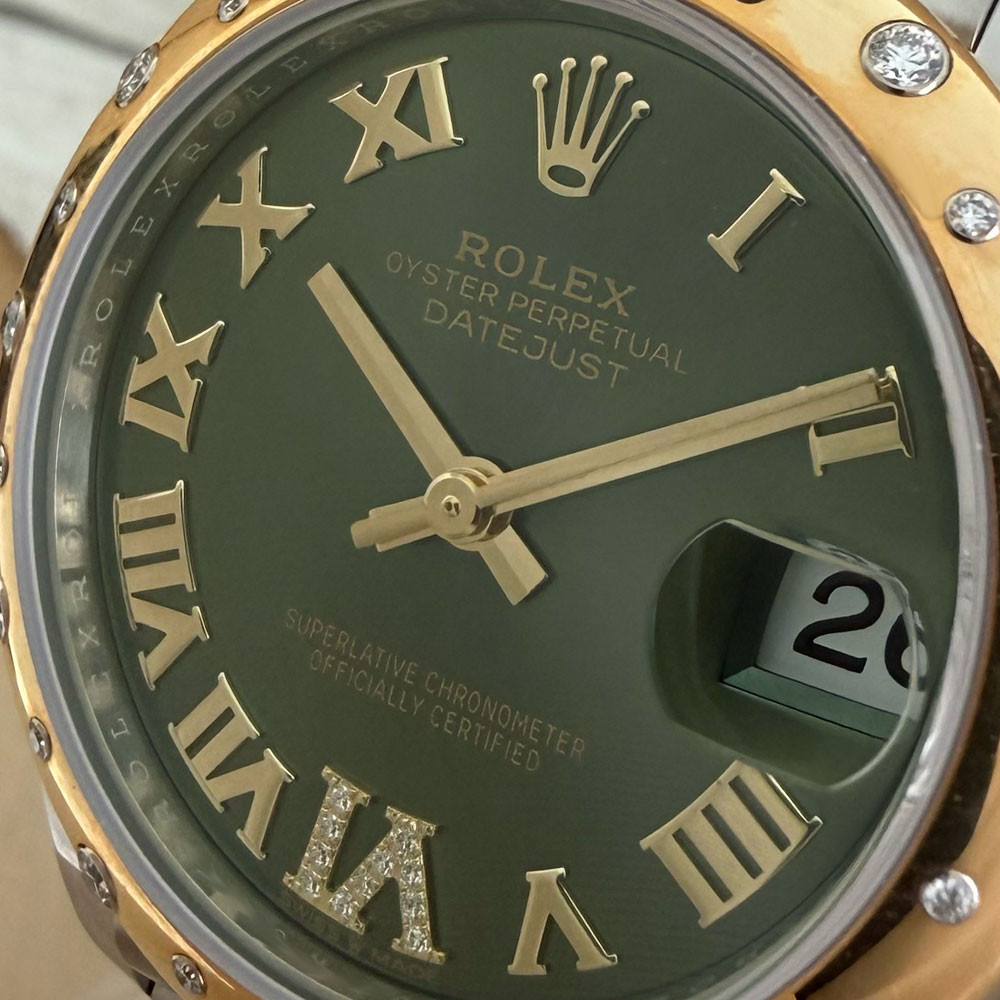 Rolex Datejust Green Diamond Jubilee 278343RBR 5