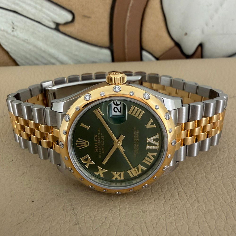 Rolex Datejust Green Diamond Jubilee 278343RBR 7