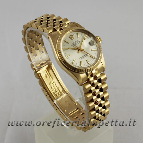Rolex datejust 31 mm oro giallo prezzo store
