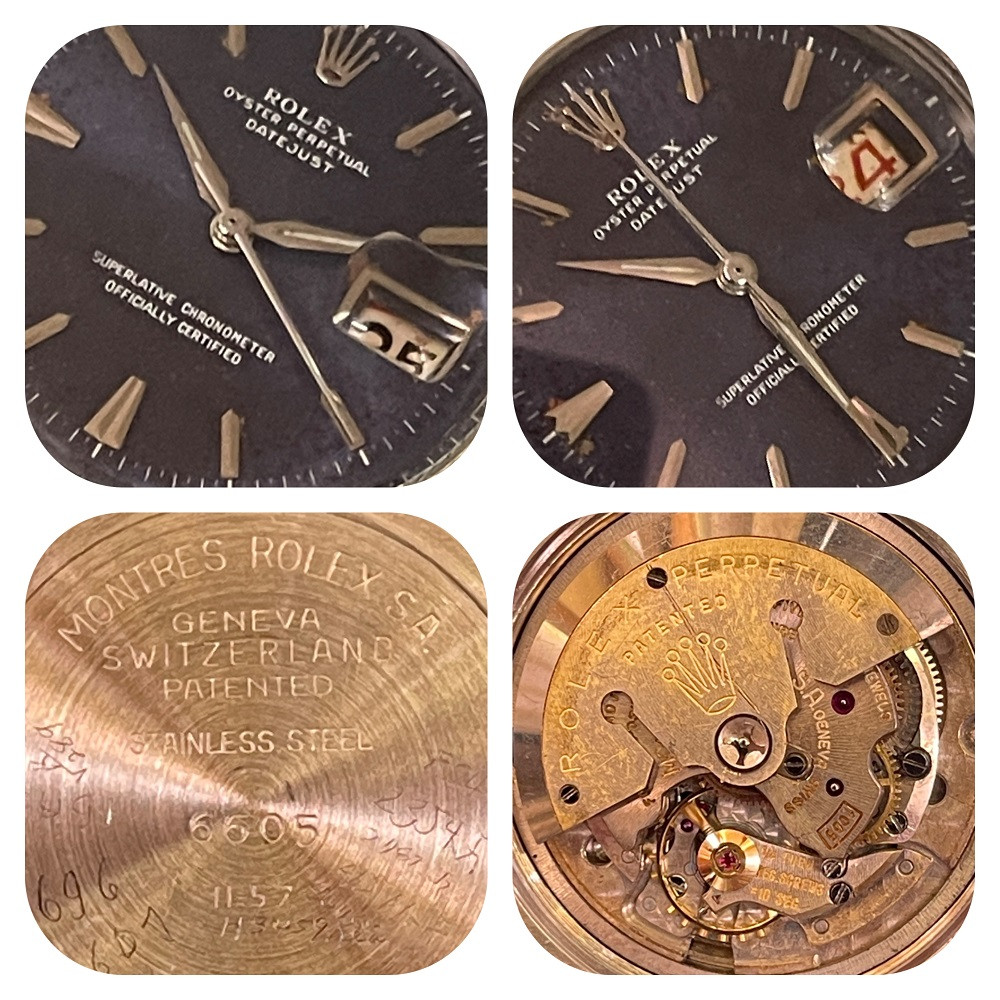 Rolex Datejust Vintage 6605 1