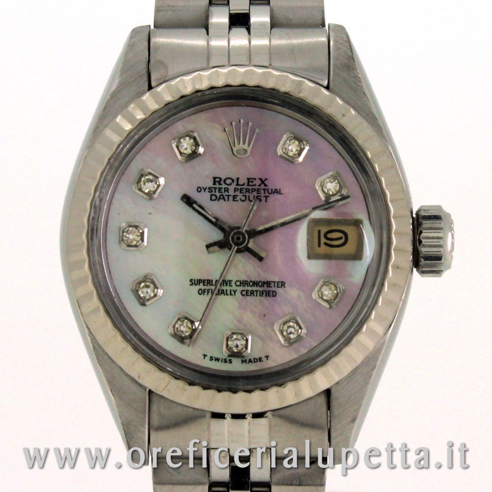 Rolex Datejust Lady Quadrante Madreperla e brillanti Aftermarket 6917
