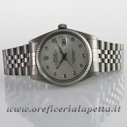 Rolex Datejust Quadrante con brillanti After Market 16014 1
