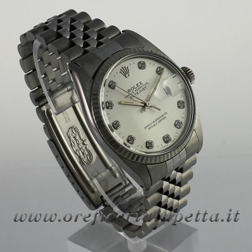 Rolex Datejust Quadrante con brillanti After Market 16014 4