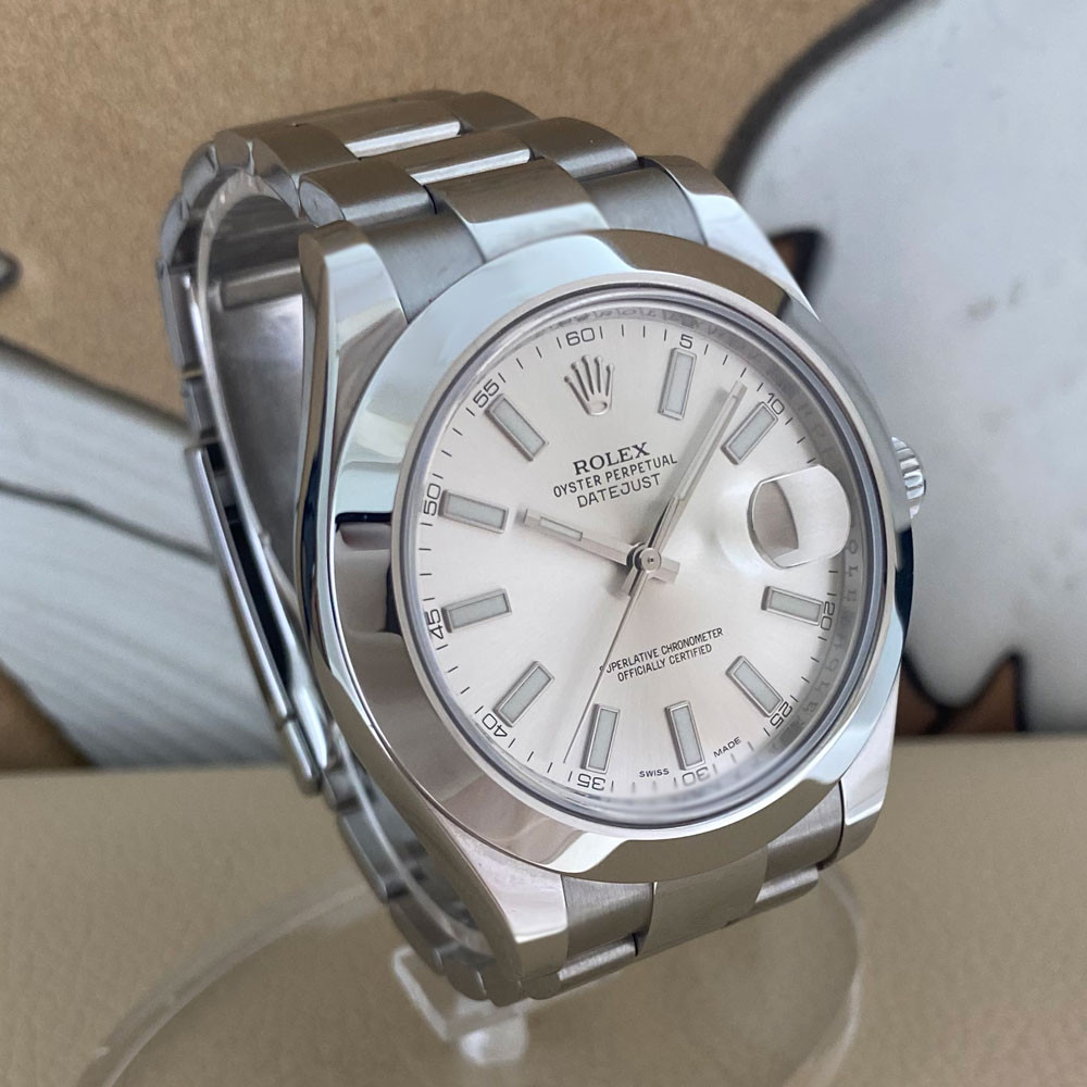 Rolex Datejust II Silver 116300 3
