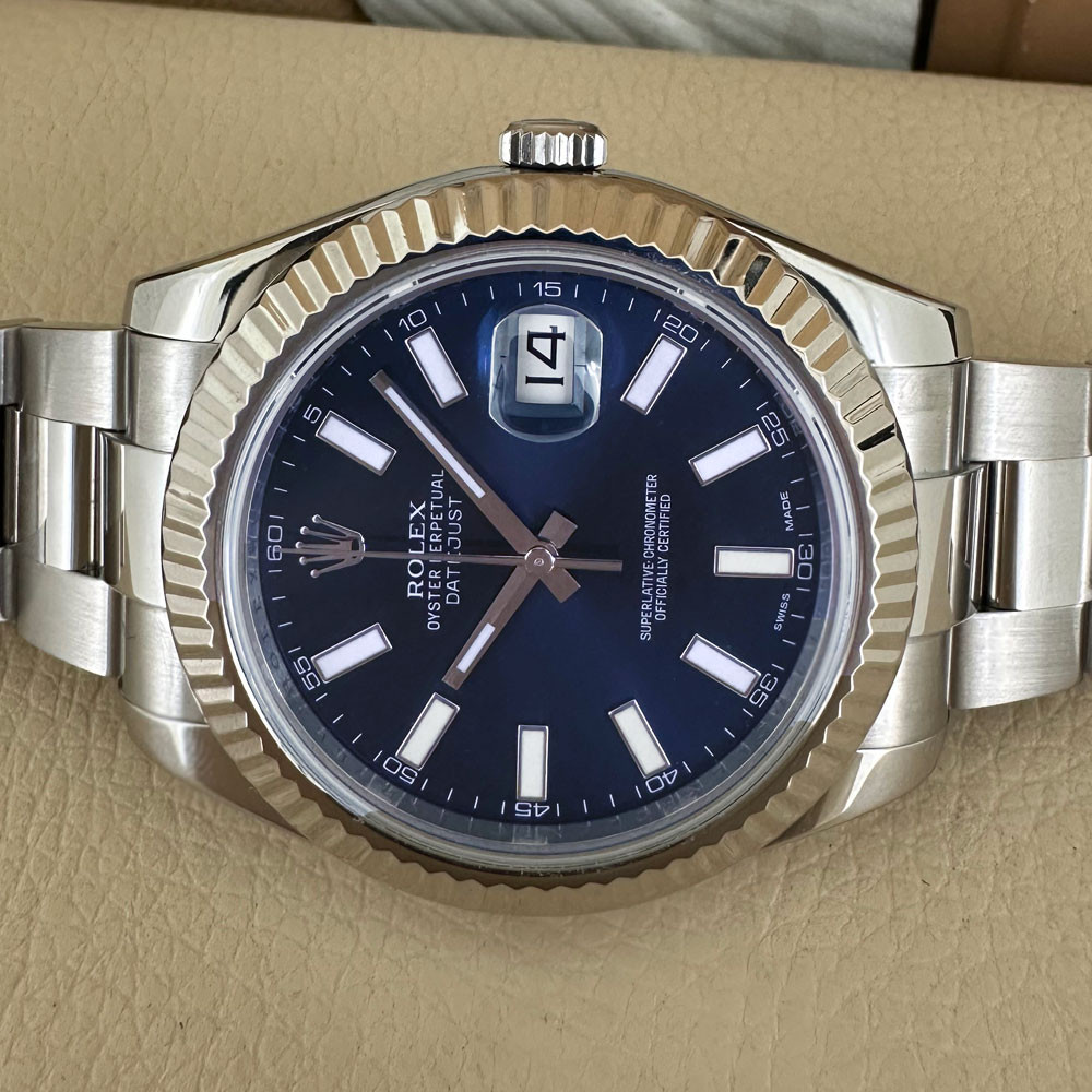Rolex Datejust II Blue 116334 15