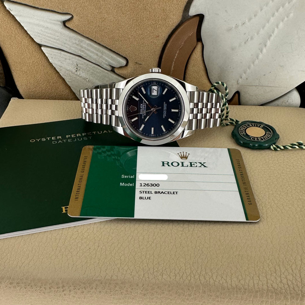 Rolex Datejust II Blue 126300