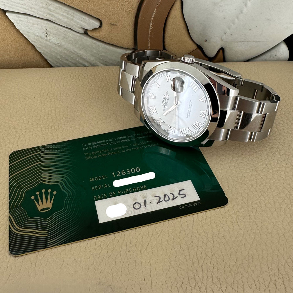 Rolex Datejust II White 126300 1