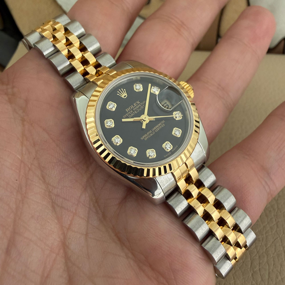 Rolex Datejust Lady Diamonds Dial 179173 9