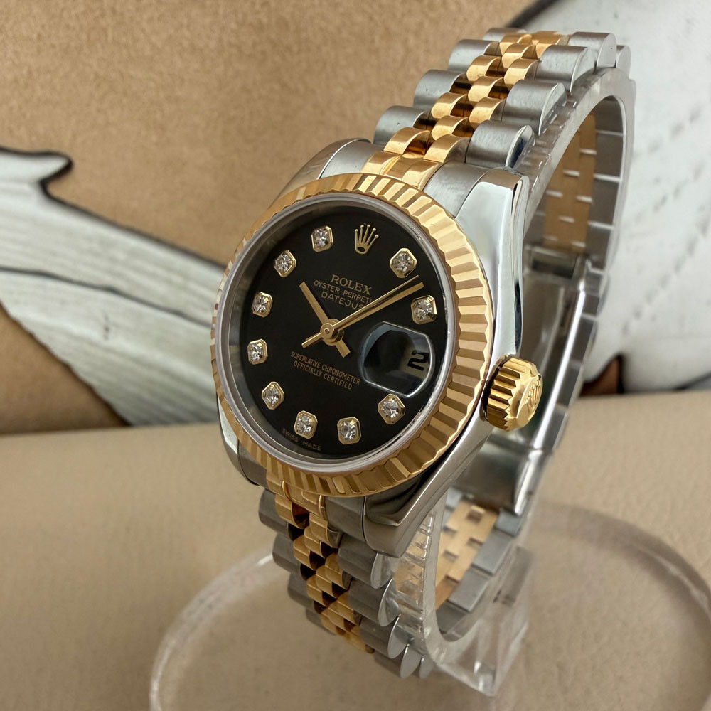Rolex Datejust Lady Diamonds Dial 179173 2