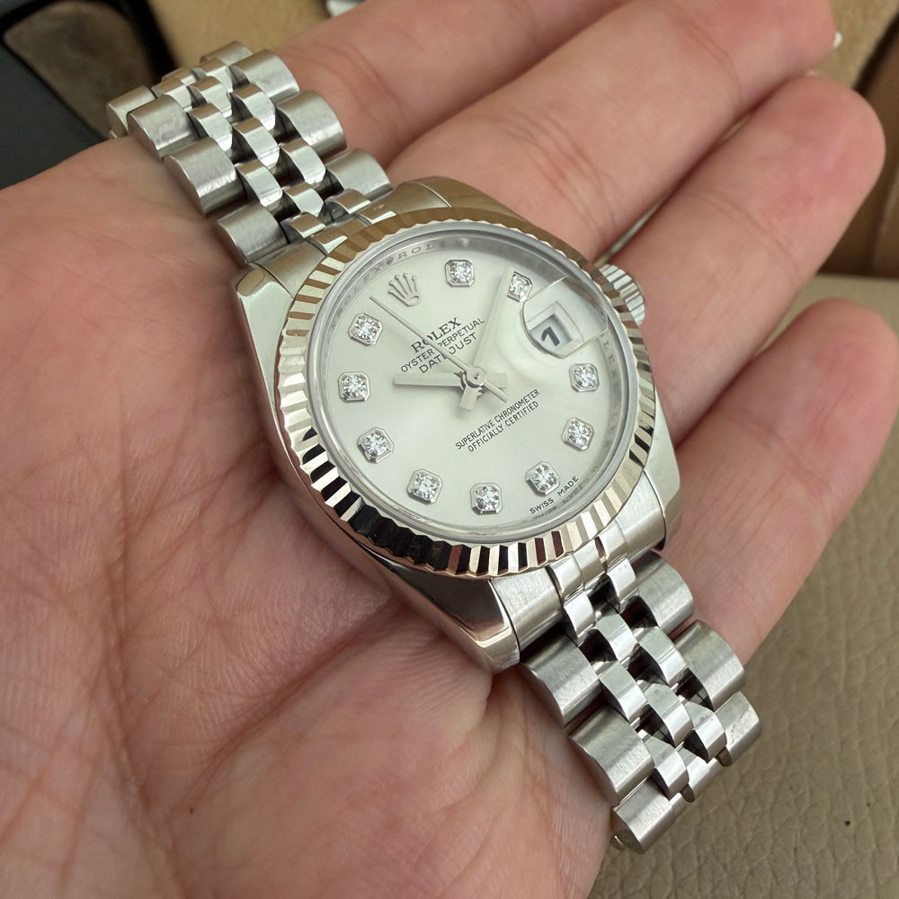 Rolex Datejust Lady Diamonds Dial 179174 10