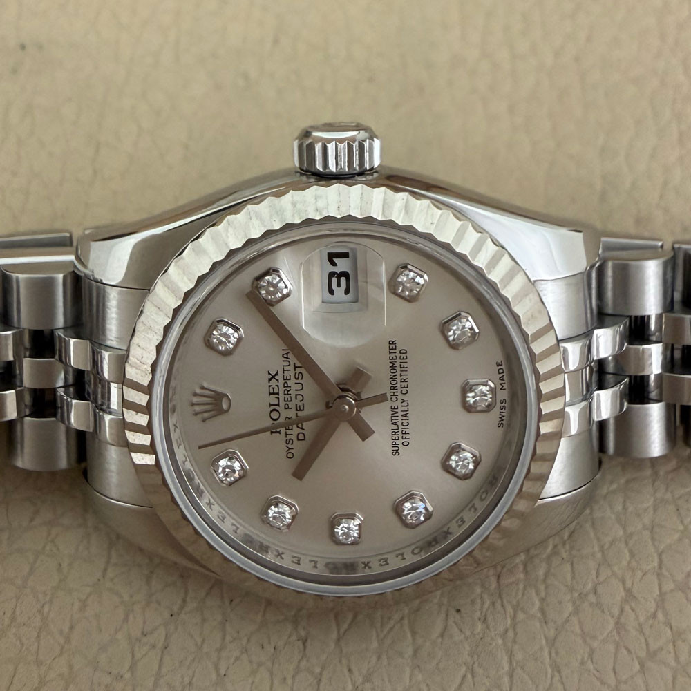 Rolex Datejust Lady Diamonds Dial 179174 15