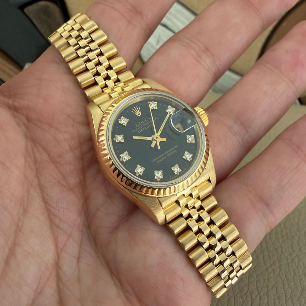 Rolex Datejust Lady Diamonds Dial 69178 10