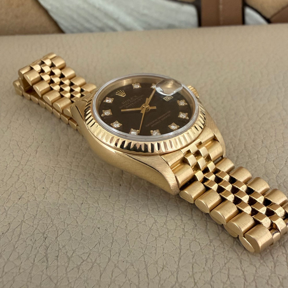 Rolex Datejust Lady Diamonds Dial 69178 13