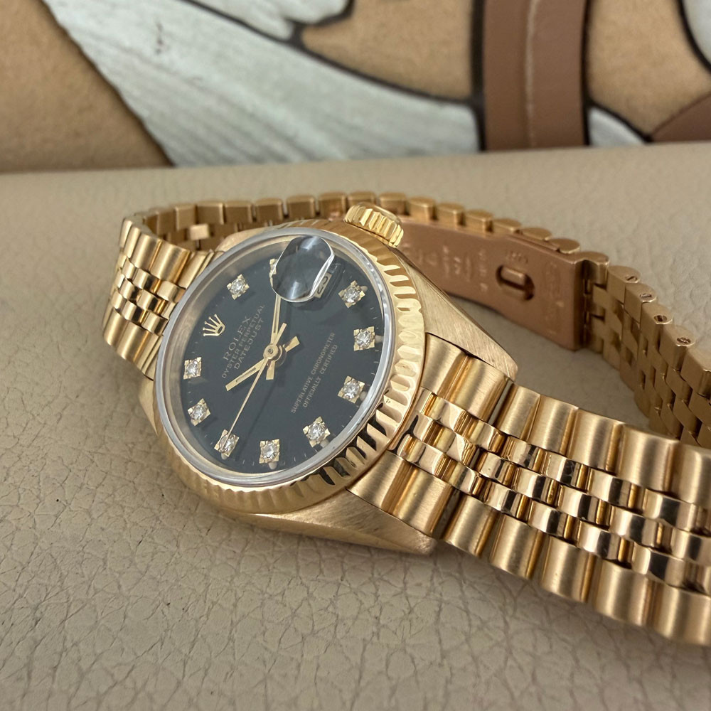 Rolex Datejust Lady Diamonds Dial 69178 14