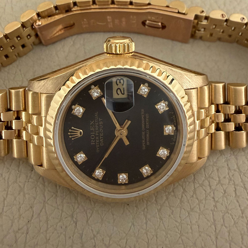 Rolex Datejust Lady Diamonds Dial 69178 15