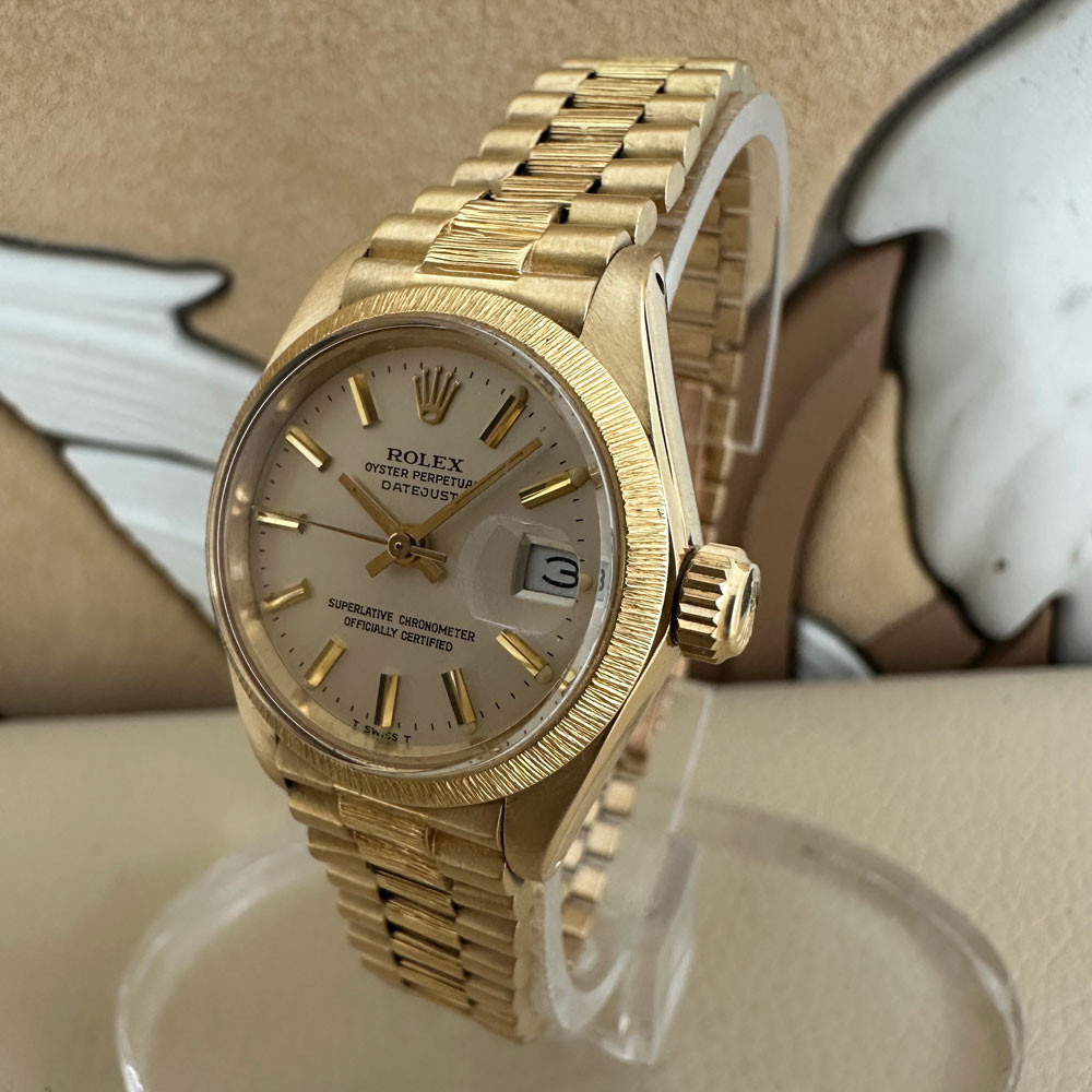Rolex Datejust Lady Bark Finish Corteccia 6927